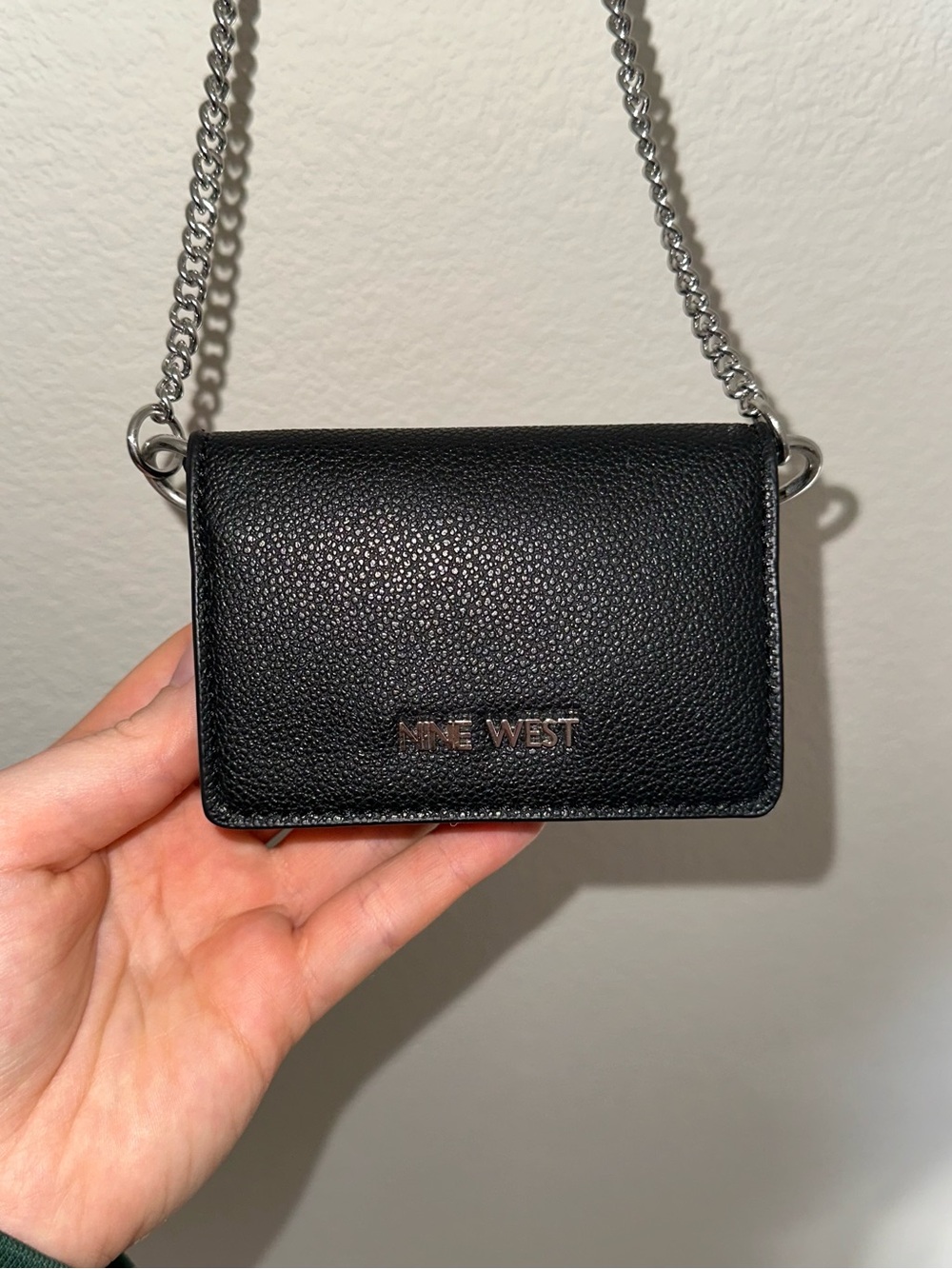 Nine West Black Mini Crossbody Purse